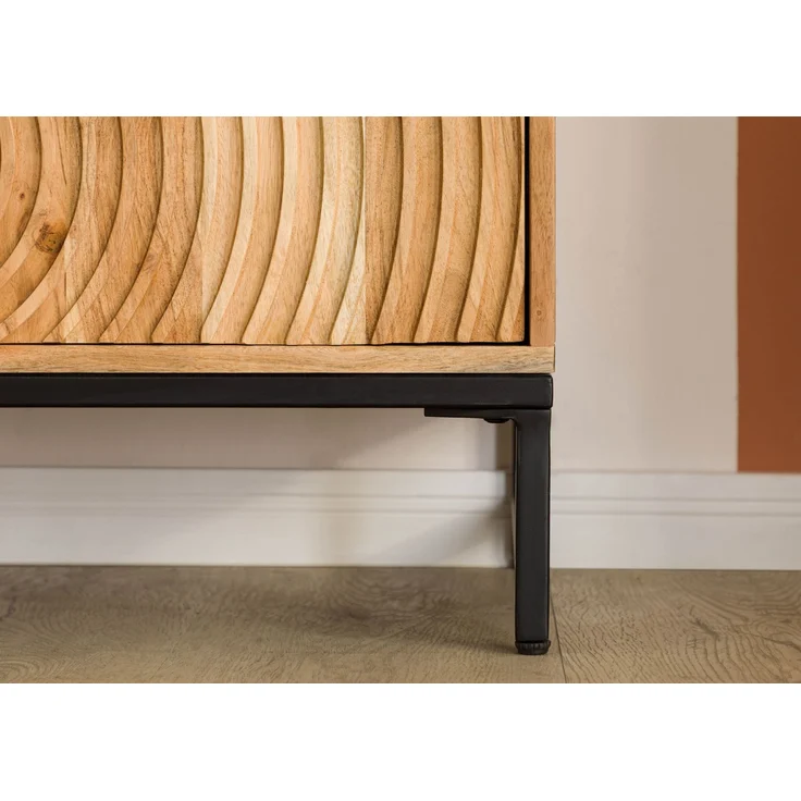 Sideboard Akazie 150x40x80 natur lackiert MARRAKESCH #115 – Bild 7