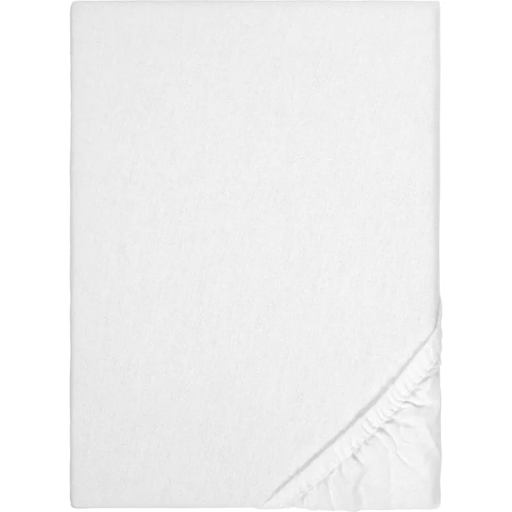 Sleep & Protect wasserundurchlässiges Molton-Spannbetttuch 0802760, weiß, 1x 90x200 cm