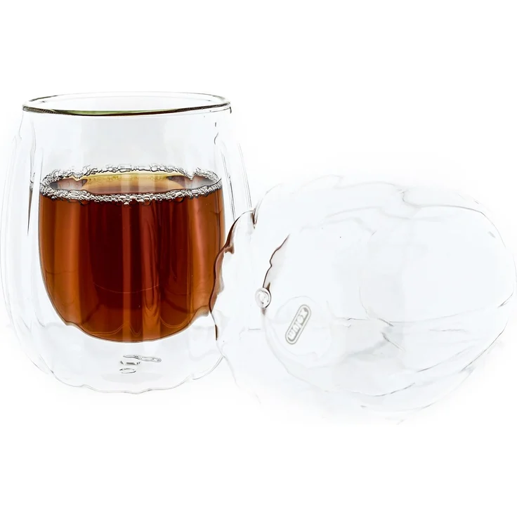 12er Gläser Set 350ml Latte Macchiato Gläser Teeglas Espressogläser Doppelwandig – Bild 2