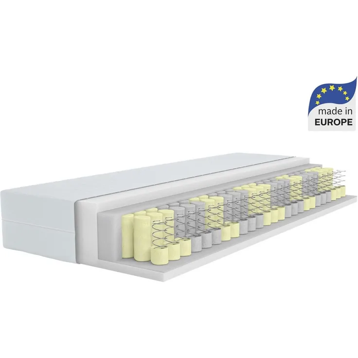 Taschenfederkernmatratze NEUHEIT: Tinden 26, 7 Zonen Matratze 90x200 cm, 140x200 cm & mehr, OTTO home, 26 cm hoch, Wendematratze H2/H3/H4, ergonomisch, 500 Federn (bei 100x200 cm)