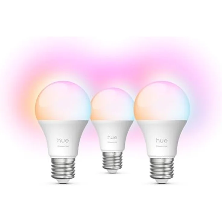 Philips Hue Essential White & Cool Amb. 806 A60 E27 3P EU – Bild 6