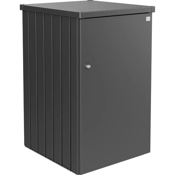 Biohort Mülltonnenbox Alex, dunkelgrau-metallic, dunkelgrau-metallic