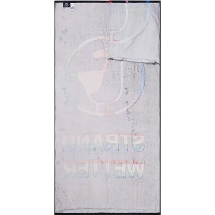 Schietwetter Strandtuch Unisex Strandhandtuch "Rainbow" 150x75cm, Stoff – Bild 2