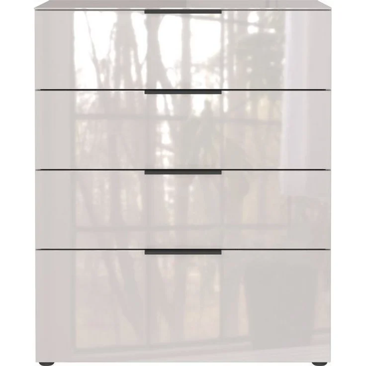 Kommode Owingen / Oakland, Holzwerkstoff, Weiß, 83 x 102 x 42 cm – Bild 4