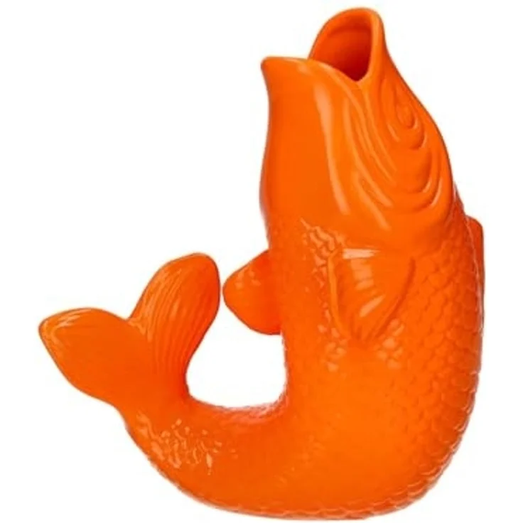 Gift Company Mamsell Koi Fisch Vase S neon orange – Bild 3