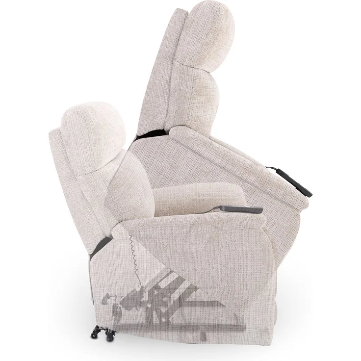 Raburg TV-Sessel XXL-Fernsehsessel, Aufstehhilfe & Liegefunktion, 200 kg, Samson, elektrisch mit Fernbedienung, 1× Motor – Bild 1