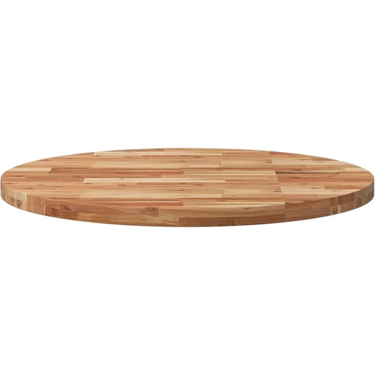 vidaXL Tischplatte Rund Ø90x4 cm Massivholz Akazie 4008705 – Bild 4