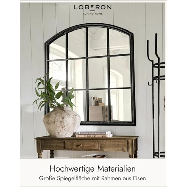 Mirabeau Spiegel Spiegel Chloe schwarz – Bild 3