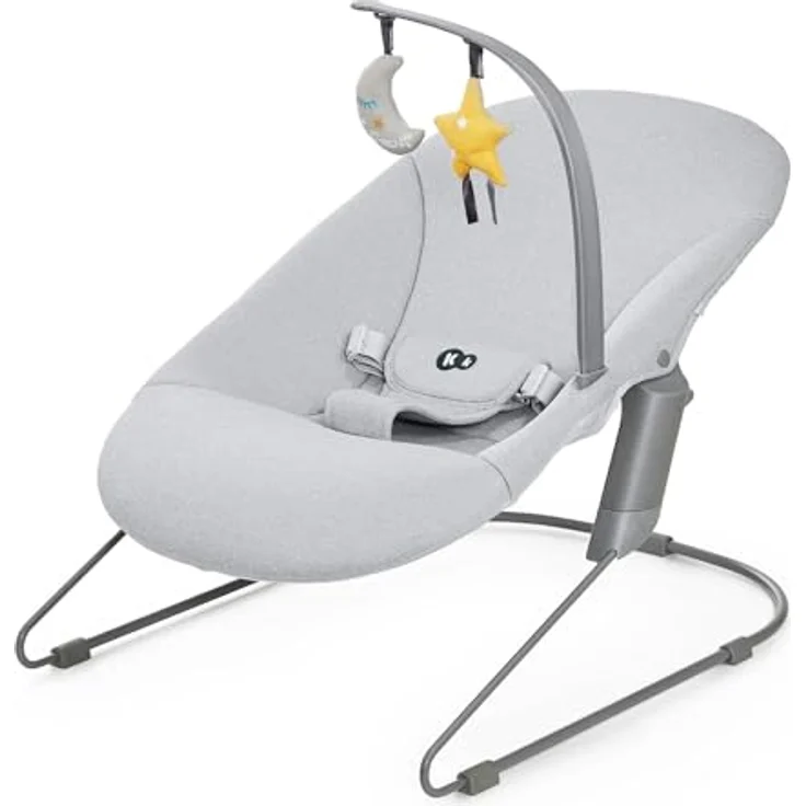 Kinderkraft Kombihochstuhl Set: Kinderstuhl ENOCK + Babywippe CALMEE GREY (Set, 2 St), mitwachsend – Bild 17