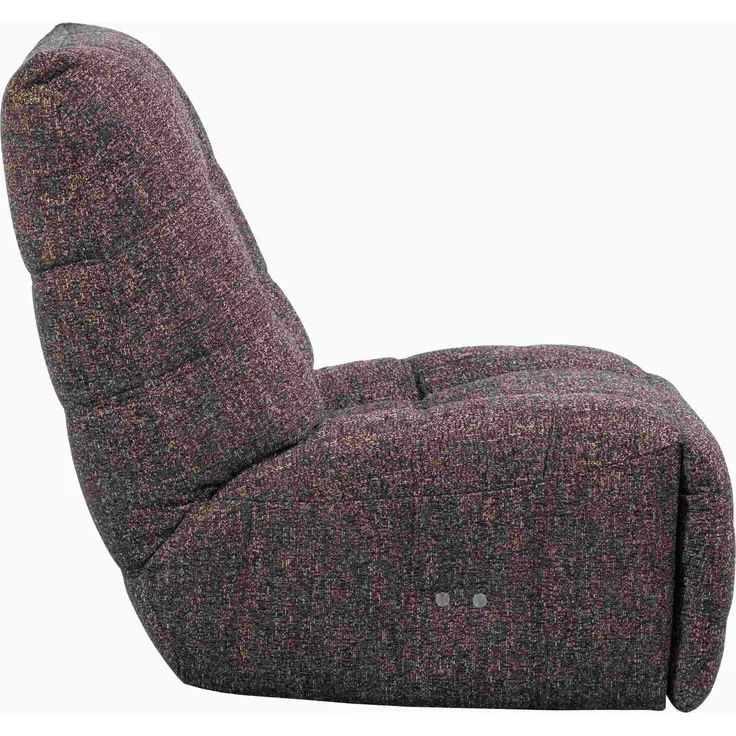 Ruhesessel Hein, hochwertiger Webstoff mit Motor-Relaxfunktion, modern, anthrazit/braun melange – Bild 7