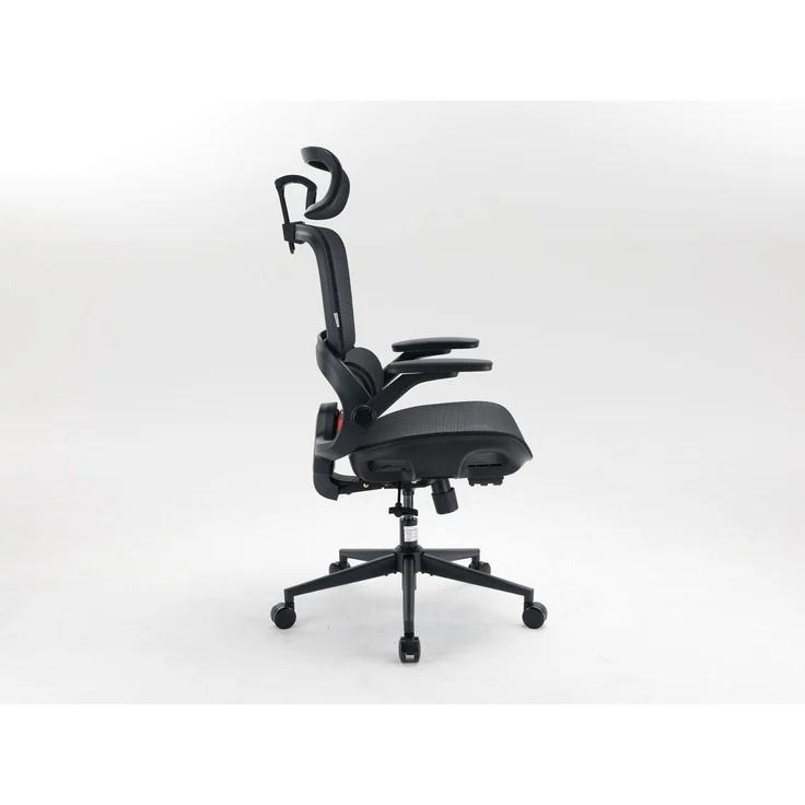 Sihoo Ergonomischer Stuhl B100-Pro, Mit Pedal, 131 x 73 cm, in Schwarz – Bild 5