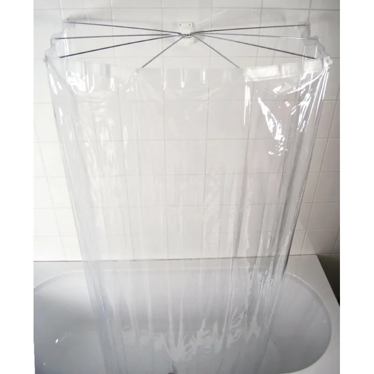 Ridder Duschvorhang Brillant transparent Breite 210 cm