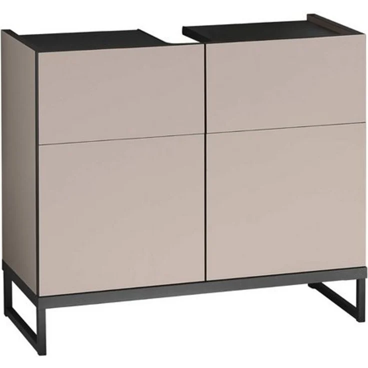 moebel-dich-auf Waschbeckenunterschrank VENEZIA (Badezimmer Unterschrank in kaschmir 80 cm breit) – Bild 4