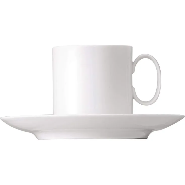 Thomas Porzellan Set 2 tlg. Espressotasse 0,1ltr. 12,5cm MEDAILLON weiß