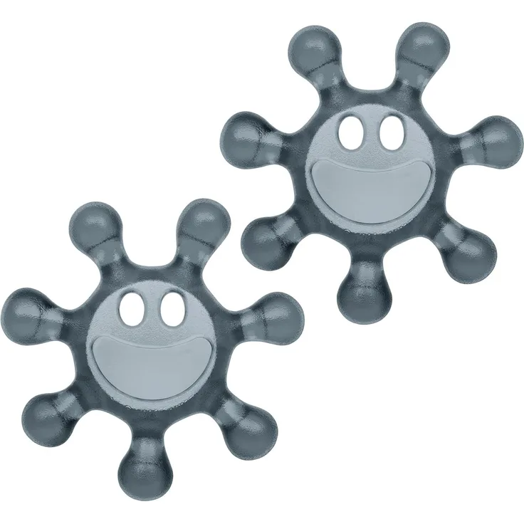 Koziol Drehverschlussöffner 2-er Set Sunny 2.0 transparent grey