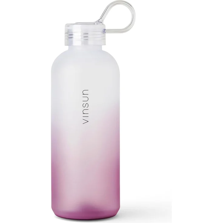 Vinsun Trinkflasche Trinkflasche 650ml, Kohlensäure geeignet, auslaufsicher, Tritan, BPA frei, bruchsicher, geruchs- und geschmacksneutral, auslaufsicher – Bild 8