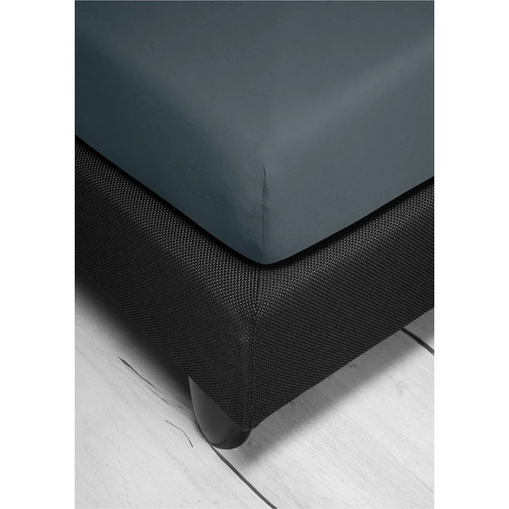 Irisette Mako-Jersey Betttuch Jupiter 0008 stone 150x200 cm 8-16 stone – Bild 4