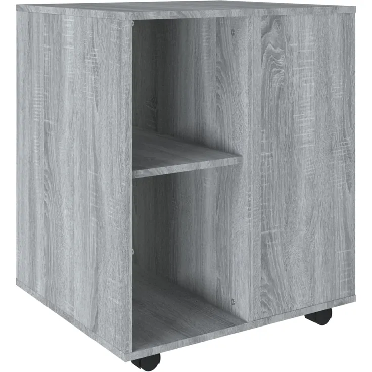 vidaXL Rollschrank Grau Sonoma 60x53x72 cm Holzwerkstoff 815970
