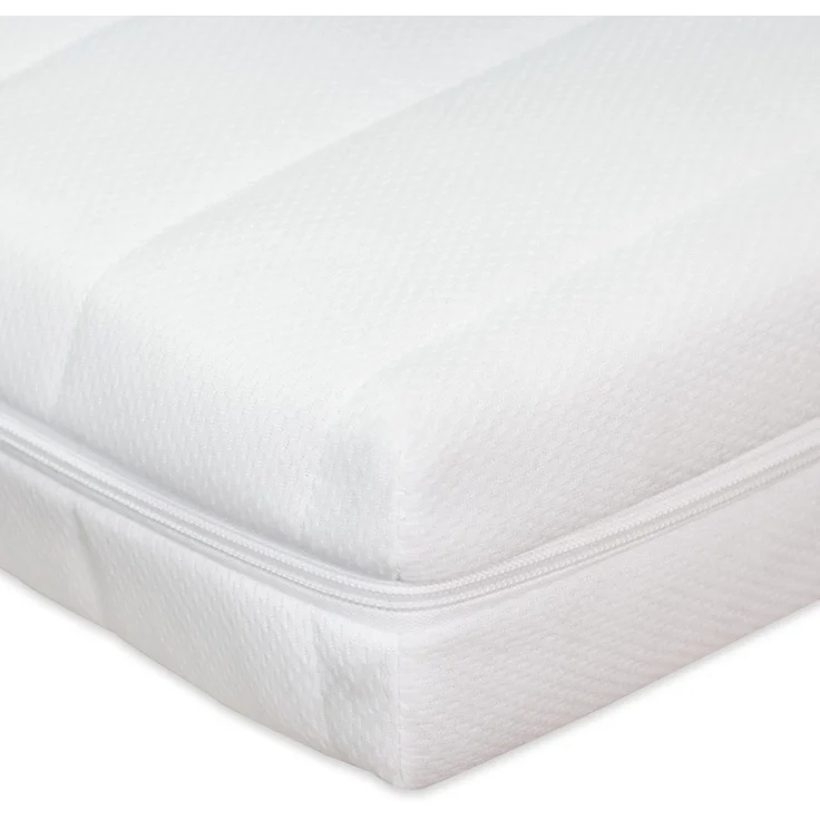 Kindermatratze 70x140 mit rundum Trittkante, Höhe ca. 11cm, Bezug waschbar, Kinder Baby Matratze 70x140 für Kinderbett und Babybett, CertiPUR – Bild 2