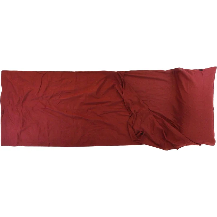 Origin Outdoors Sleeping Liner Baumwolle, Deckenform, bordeaux – Bild 1