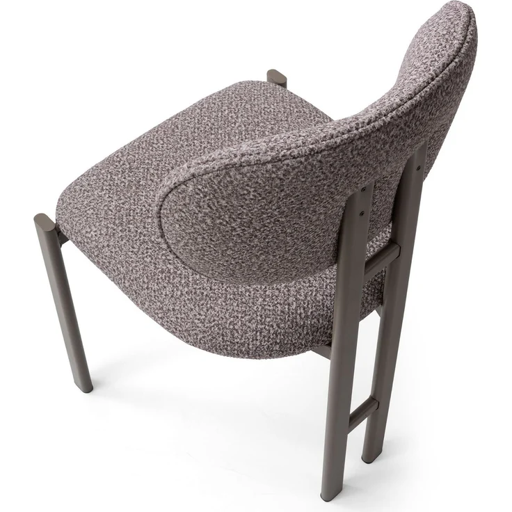 Skye Decor 'Muriz - 4963' Stuhlset (2-teilig), Aschgrau / Cappuccino, 43 x 83 x 47,5 cm – Bild 5