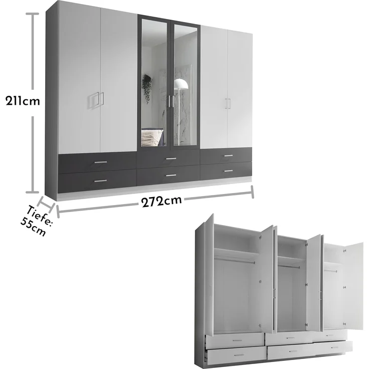Kleiderschrank VICTORIA – Bild 3