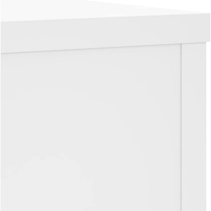 vidaXL Pflanzenständer 2 Stk. Weiß 25x25x35 cm Holzwerkstoff 852906 – Bild 7
