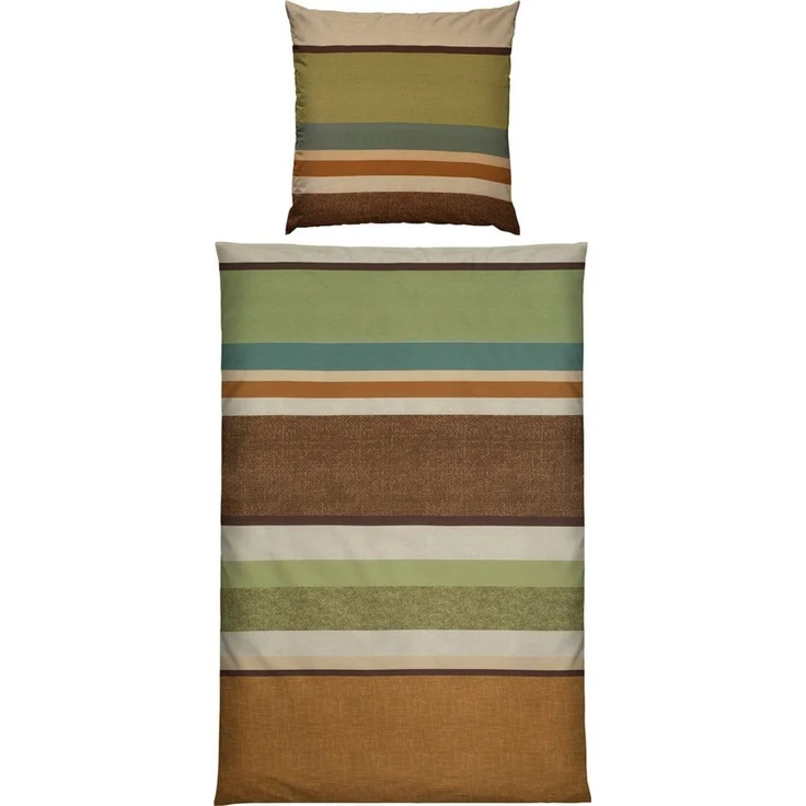 Erwin Müller Bettwäsche Bettwäsche, Baumwolle, Streifen – Bild 5