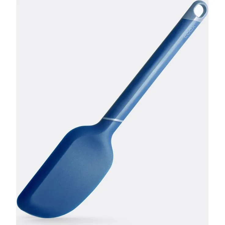 coox Teigschaber Teigschaber Silikon Blau, Silikonteigspatel Teigspatel