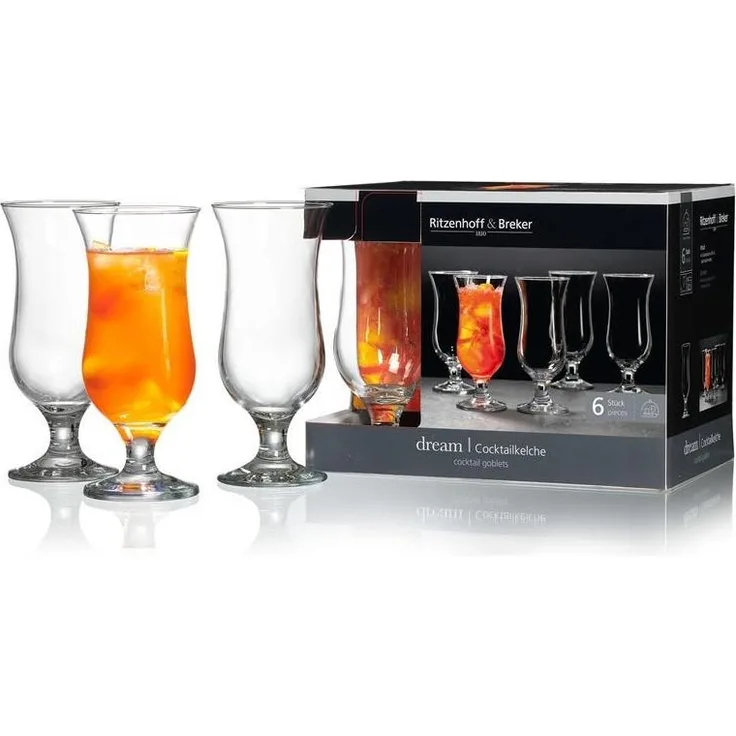 6er-Set Cocktailkelche Dream