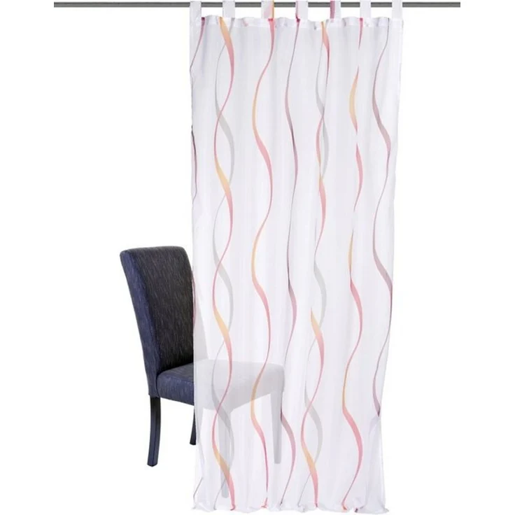 HOME WOHNIDEEN Gardine Colorado Springs (1 St), Schlaufen, transparent, Voile, HxB: 245x140 – Bild 4