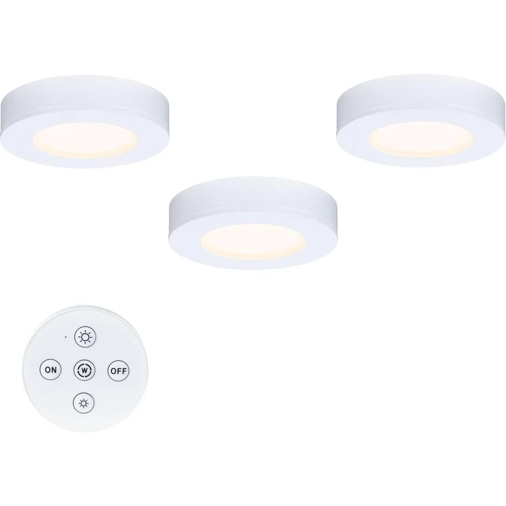 Paulmann LED Unterbauleuchte Batuno weiß Ø 7 cm TW 3er Set – Bild 8