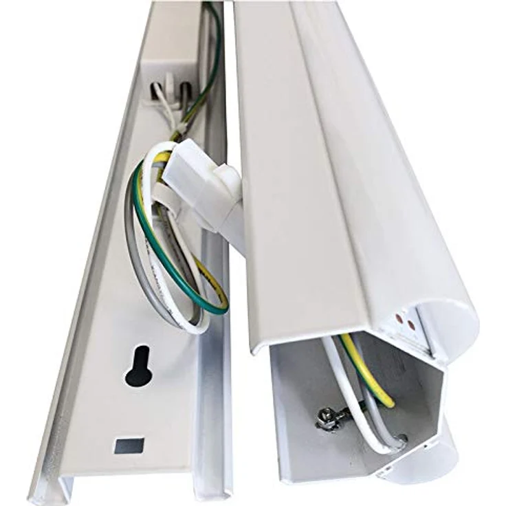 Müller-Licht LED Werkstattleuchte Basic - 2-flammig für Wand- und Deckenmontage - koppelbar - 60 W - 4000 K - 5000 lm - Aluminium - weiß 20300522, 1 Stück (1er Pack) – Bild 8