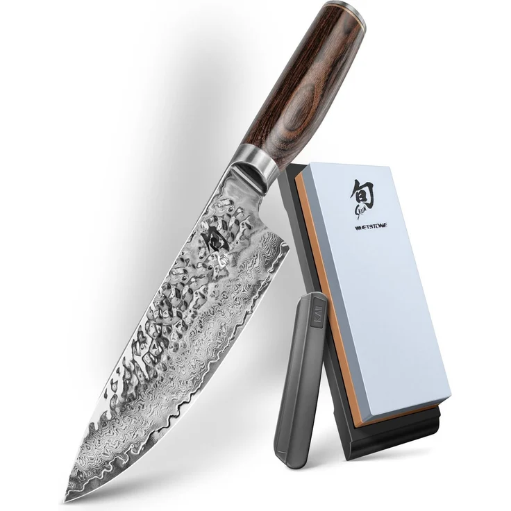 KAI Shun Premier Tim Mälzer Set Kochmesser + Schleifstein + Schleifhilfe TDM1706-W25 – Bild 1