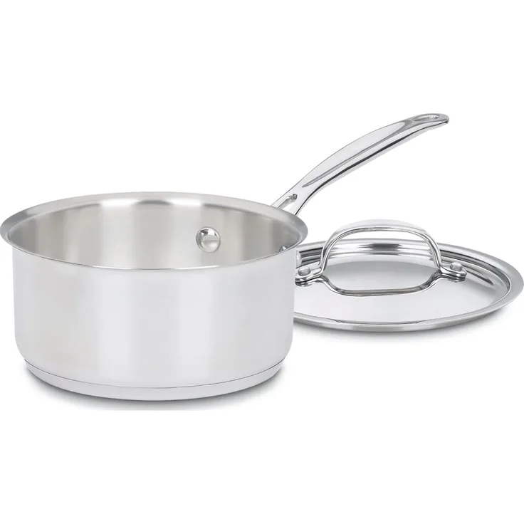 Cuisinart 719-16 Chef's Classic Stainless 1-12-Quart Saucepan with Cover