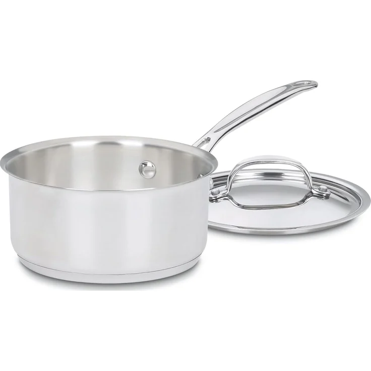 Cuisinart 719-16 Chef's Classic Stainless 1-12-Quart Saucepan with Cover