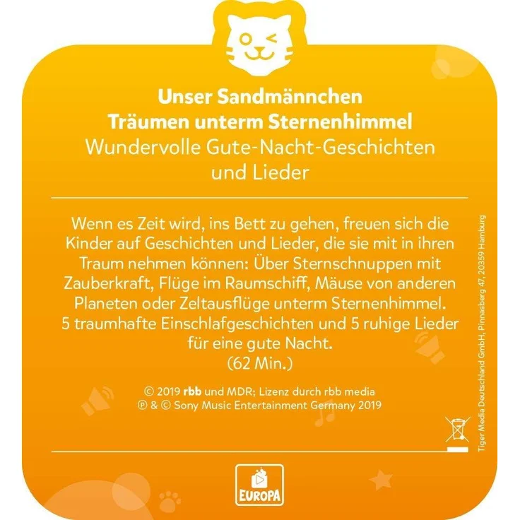 Tigercard - Unser Sandmännchen - Folge 17: Träumen unterm Sternenhimmel – Bild 4