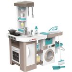 Smoby 'Tefal Studio Küche mit Waschmaschine', Spielküche, inkl. 36 Zubehörteile, 87 x 64 x 100 cm (LxBxH), ab 3 Jahren
