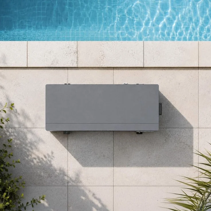 Poolex Swimming Pool Wärmepumpe "Silverline On/Off",für Pools bis 50.000 l, 9 kW Heizleistung – Bild 7