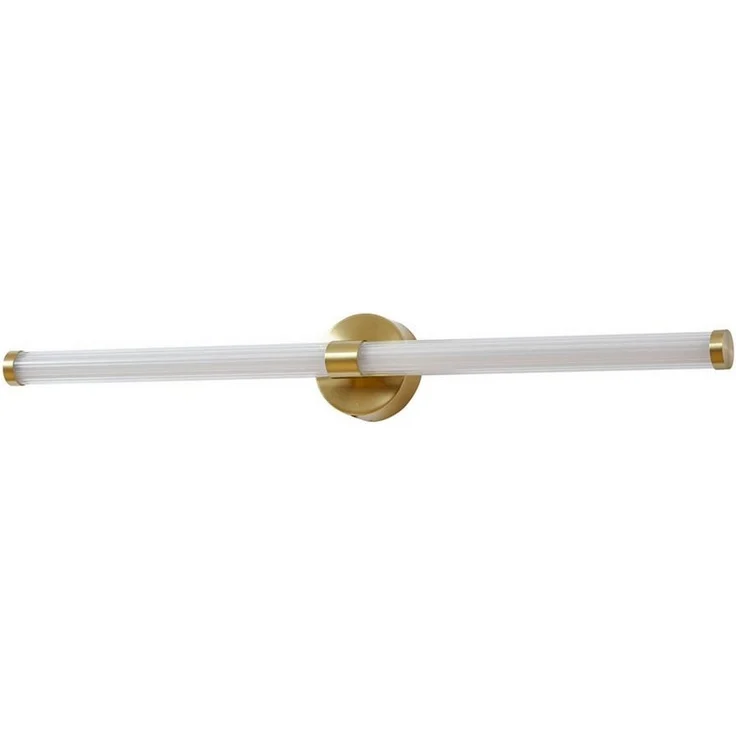 Lucande Wandleuchte Melisa, LED, Glas Gold / Messing Farbwechsel warmweiß / tageslicht IP44, Farbwechsel warmweiß / tageslicht – Bild 5