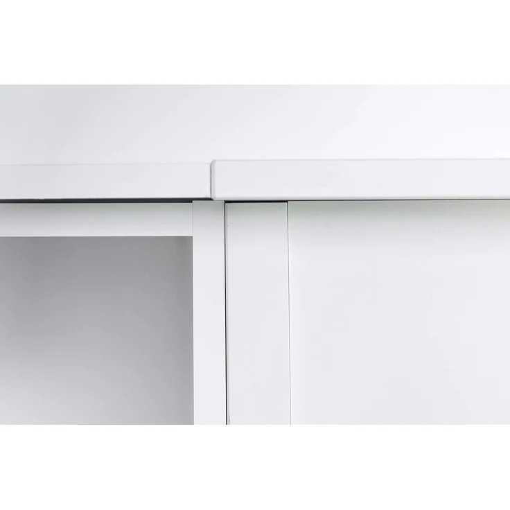 KraftKids Stauraumregal für Wickeltisch weiß passend für HEMNES Kommode u.a, Mit Sockel und höhenverstellbaren Füssen – Bild 7
