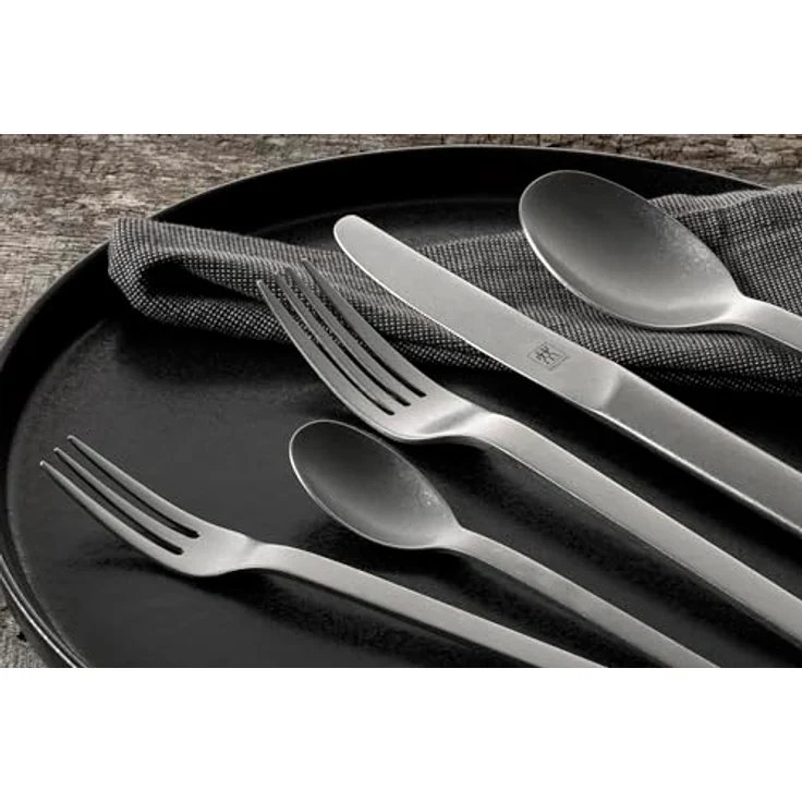Zwilling Besteckset Minimale, 30-teilig, mattiert, rostfrei, Silber – Bild 6