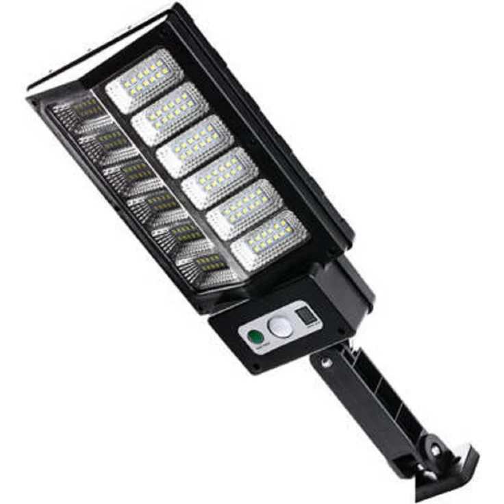 Superfire FF7-B Solarlampe , 28W, 2400mAH Außenbeleuchtung Bewegungsmelder Schwarz – Bild 2