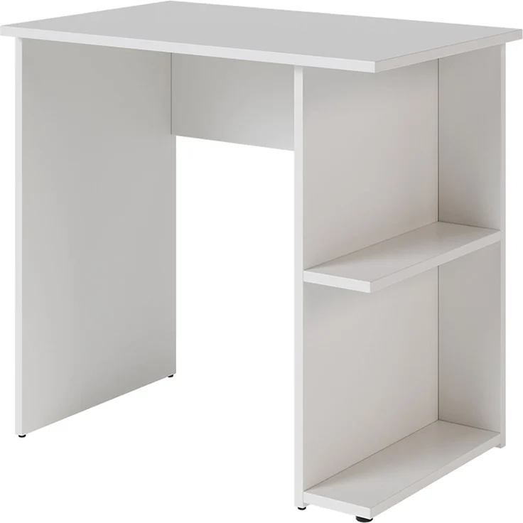 Schreibtisch Simple Weiß 80 x 50 cm Vicco – Bild 1