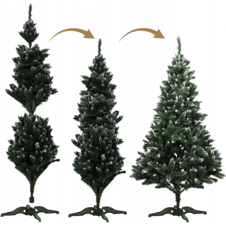 KADAX Künstlicher Weihnachtsbaum Diamanttanne 220 cm dick – Bild 7