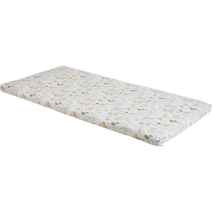 Tinéo - Reisematratze Babymatratze, inklusive Tragetasche - Abnehmbarer Bezug 60 cm x 120 cm x 4 cm, Savanna – Bild 4