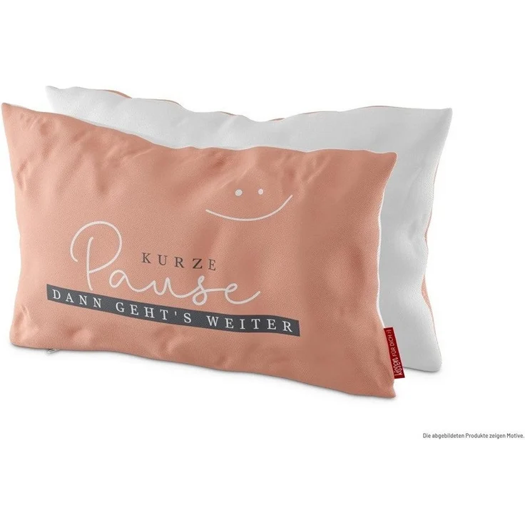 La Vida Dekokissen Kinderkissen, Nackenkissen, Kissen mit Spruch, Kuschelkissen, Dekoration, Geschenk für dich, Kollektion – Bild 1