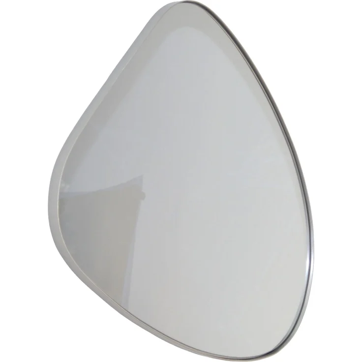 Wandspiegel in Silber – Modernes Design mit Metallrahmen (52x63 cm) – Bild 2