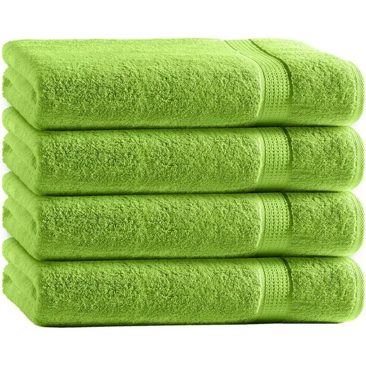 TRENDBUY24 Handtuch Set Handtücher Duschtücher Gästetücher Baumwolle Frottee Premium 4er Set, 100% Baumwolle (4-St), Duschtuch – Bild 5
