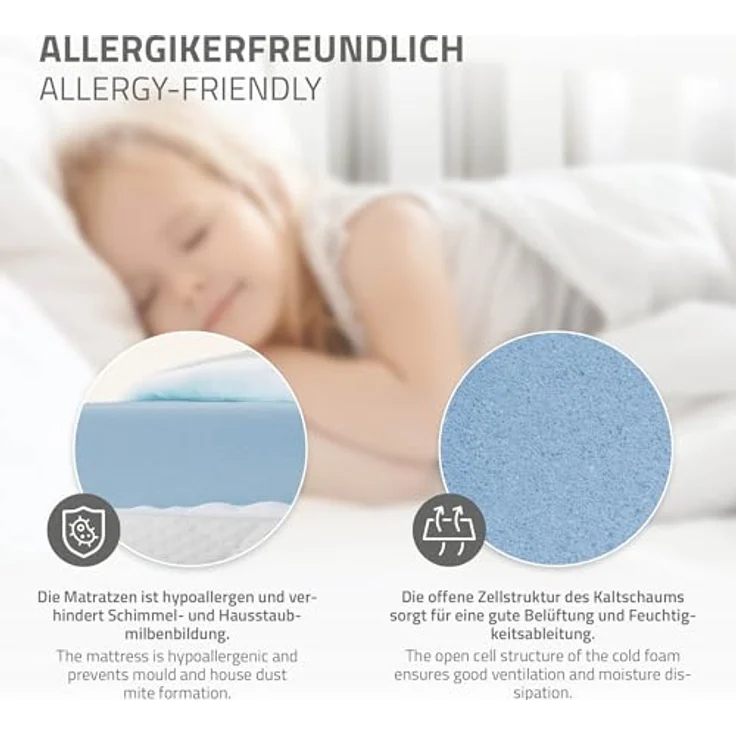 ML-DESIGN Kinderbett Hausbett Spielbett inkl. Lattenrost kreativ Bodenbett für Kinder, Abenteuerbett mit Rausfallschutz Spielbett Kiefer Weiß Himmelbett – Bild 7